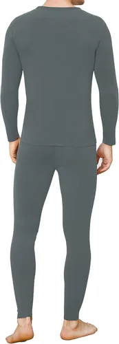 Miniatura 3 de INNERSY Conjunto de ropa interior térmica para hombre, ligero, capa base, pantalones largos para ejercicio de invierno