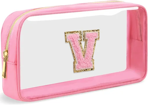 Miniatura 129 de Bolsa de Maquillaje Transparente Pequeña Bolsa de Cosméticos Bolsa de Viaje de Artículos de Aseo Bolsa Transparente con Cremallera Bolso Organizador