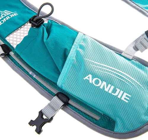 Miniatura 6 de AONIJIE Hydration Vest Pack Backpack 5L 5.5L Marathoner Running Vest Race Hydration for Women and Men Trail Run Hiking Jogging Rosa rojo +1.5L