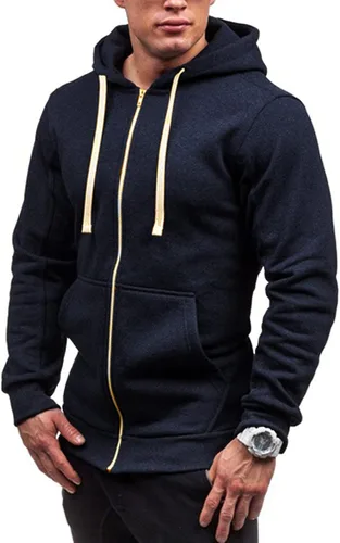 Miniatura 2 de EELHOE Hooded Tshirts Shirts for Men Cotton Lightweight Long Sleeve Tops with Hood Athletic Stylish Regular Fit Pullover