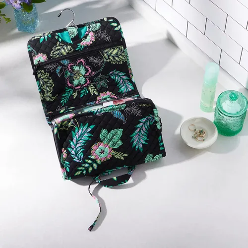 Miniatura 5 de Vera Bradley Accesorio organizador de viaje colgante de algodón para mujer