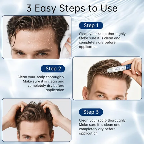 Miniatura 4 de Suero botánico 5 en 1 para el cabello Roll-On con romero, Redensyl y Anagain – Fórmula nutritiva para el cuero cabelludo para adelgazar el cabello
