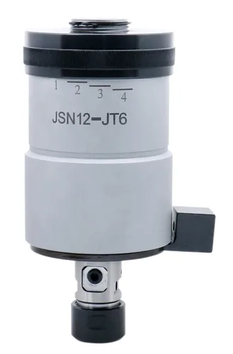 Miniatura 3 de Accusize Industrial Tools Cabezal de roscado autoinvertido M5-M12 de 4-1/2 pulgadas, NPT de 1/8 pulgadas, cono Jt6 Jacobs, 2600-4012