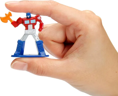 Miniatura 8 de Transformers - Juego de 18 figuras Wave 3 de 1.65 pulgadas fundidas a presión Nano Metalfigs, juguetes para niños y adultos