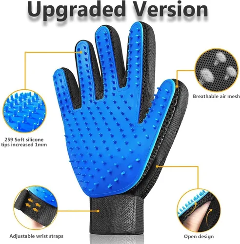Miniatura 6 de Almohadillas lavables para orina de perro con guantes de aseo gratis, alfombrillas antideslizantes para perros con gran absorción de orina