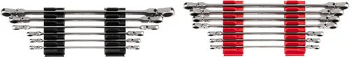 TEKTON WRB96302 - Juego de llaves de extremo de caja de trinquete de 12 puntos con organizadores modulares, 13 piezas (1/4-13/16 pulgadas,
