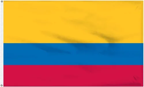 Bandera de Colombia 3x5 Bandera de país colombiano Banderín Sudamericano Bandera Nueva
