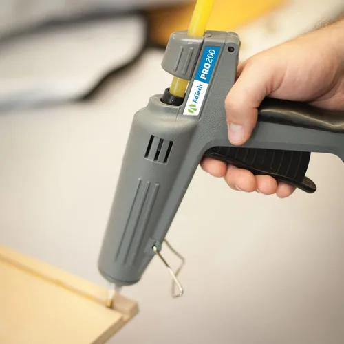 Miniatura 3 de Pistola de pegamento termofusible AdTech de tamaño completo de alta potencia industrial – Pistola de pegamento termofusible de grado profesional