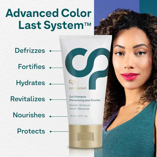 Miniatura 7 de Colorproof Curl Shampoo for Women Curly Hair Shampoo that Nourishes, Defines and Leaves Curls Soft Smooth, White Tea Scent