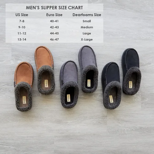 Miniatura 2 de Dearfoams Men's Brendan IndoorOutdoor Breathable Memory Foam Clog House Shoe With Wide Widths