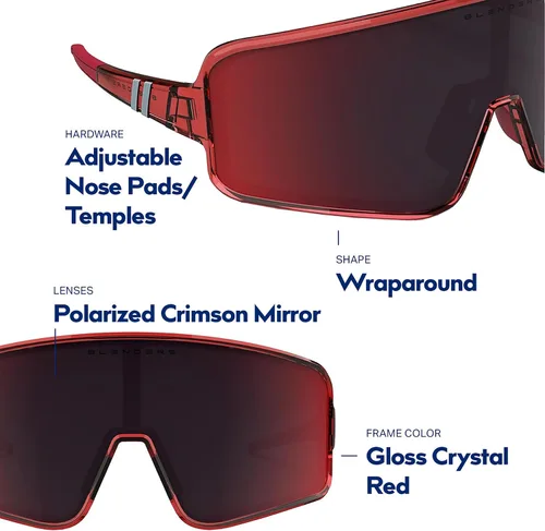 Miniatura 32 de Blenders Eyewear Eclipse X2 - Gafas de sol polarizadas - Lente envolvente - 100% protección UV - Para hombres y mujeres