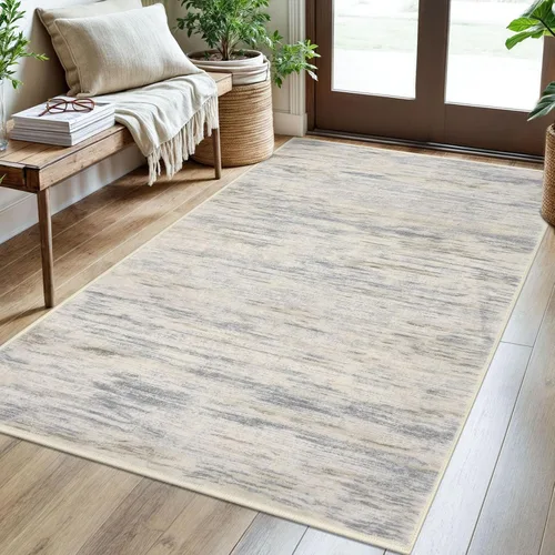 Miniatura 46 de SIILOOM 2 x 3 Alfombra moderna y abstracta para entrada, alfombra neutra azul marino gris multicolor súper suave de área pequeña, alfombras lavables
