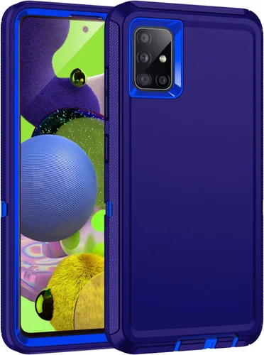 Miniatura 10 de Funda para Galaxy A51 5G, [sin protector de pantalla] a prueba de golpes, a prueba de caídas, a prueba de polvo, protección de 3 capas, resistente