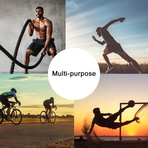 Miniatura 7 de Camisa de compresión para hombre, manga corta, camiseta casual y deportiva, camiseta atlética para fitness