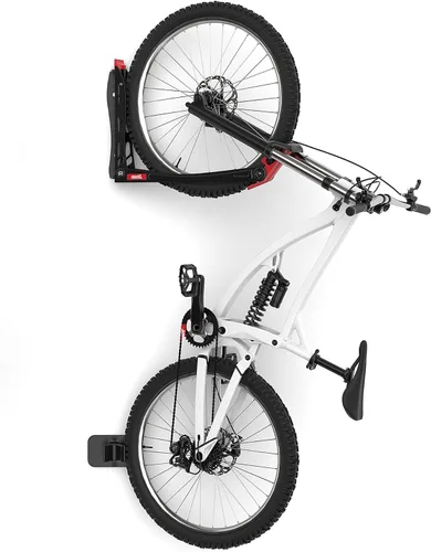 TORACK BIKEPAL Soporte de bicicleta giratorio sin elevación, soporte de bicicleta vertical de ahorro de espacio montado en la pared para