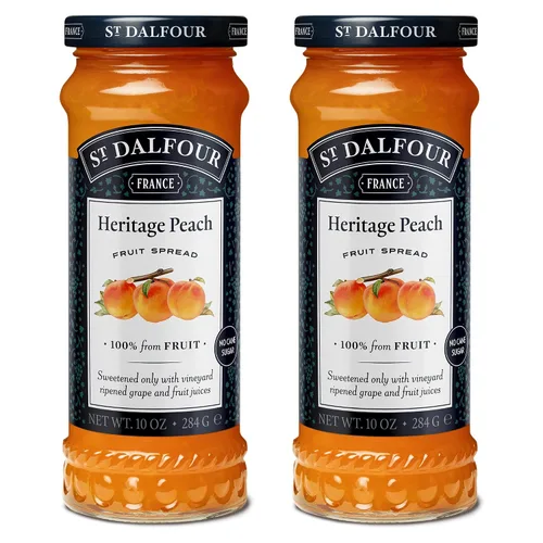 Miniatura 40 de St. Dalfour Untable de frutas de arándanos, 10 onzas, 100% de frutas, sin ingredientes artificiales, sin OMG, sin azúcar de caña, todo natural