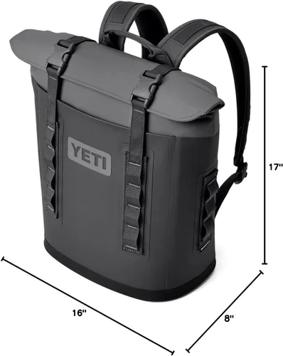 Miniatura 8 de YETI Hopper M Series Mochila enfriadoras de lados suaves con acceso MagShield Carbón