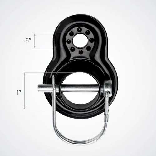 Miniatura 6 de Acoplador para remolques de bicicleta Instep y Schwinn - Acoplador plano para una amplia gama de tamaños, modelos y estilos de bicicleta, color negro