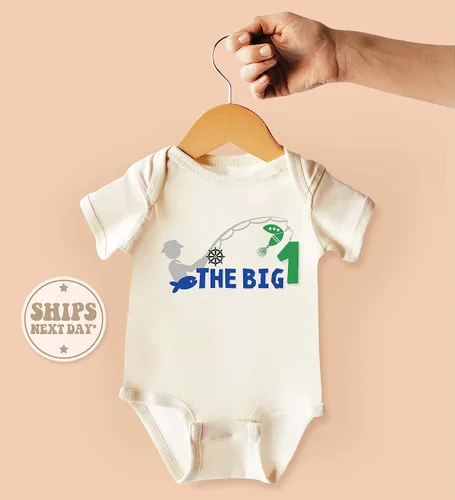 Miniatura 5 de Camisetas y mamelucos de primer cumpleaños para bebés y jóvenes, trajes familiares divertidos de primer cumpleaños