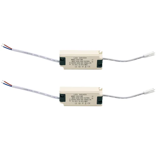 Conductor LED de 18-24W, corriente constante 300mA AC 85-265V Salida 54-72V DC Conector hembra Rectificador Transformador Fuente de alimentación