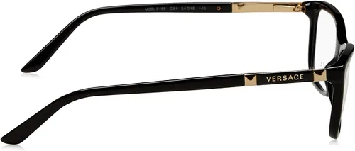Miniatura 5 de Versace Rectangular moderno para mujer, Negro