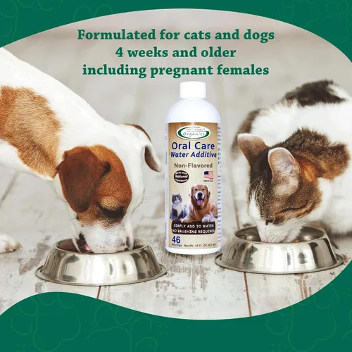 Miniatura 6 de Aditivo de agua para el cuidado bucal para gatos y perros, soporte dental suave, reduce los olores del aliento, promueve la salud de las encías, sin