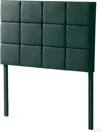 Miniatura 2 de MALOUF STRUCTURES - Cabecero Scoresby de diseñador de muebles, elegante y moderno, acolchado ultra afelpado, pares de plataformas tapizadas