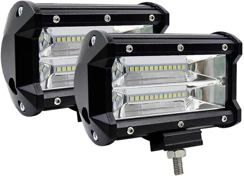 Miniatura 9 de AUXTINGS 2 unids 4 pulgadas 36 W triple fila 7D lente Spot LED barra de luz LED impermeable trabajo buceo luces para todoterreno Jeep ATV AWD SUV
