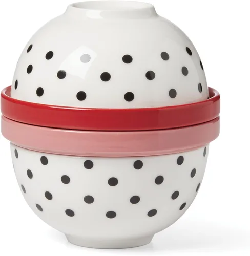 Miniatura 7 de kate spade new york On The Spot - Juego de anidación, 8 piezas, blanco/multicolor