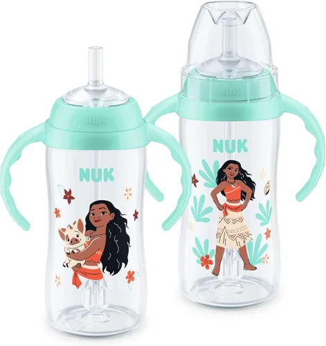Miniatura 10 de NUK Learner Vaso con Pajita, 5 oz, Paquete de 2 - Vaso Entrenador para Niños Pequeños con Pajita Suave para Beber Fácilmente, Adecuado para Edades