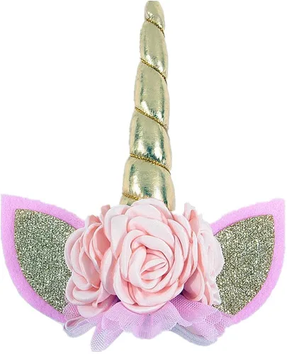 Miniatura 5 de Nuosai Juego de tutú con diadema de unicornio para bebé, regalo de primer cumpleaños