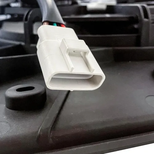 Miniatura 6 de PartsFlow Conjunto de ventilador de refrigeración dual del condensador del A/C para Mazda CX-3 PEHH15025 2016 2017 2018 2019 2020 2021 2022