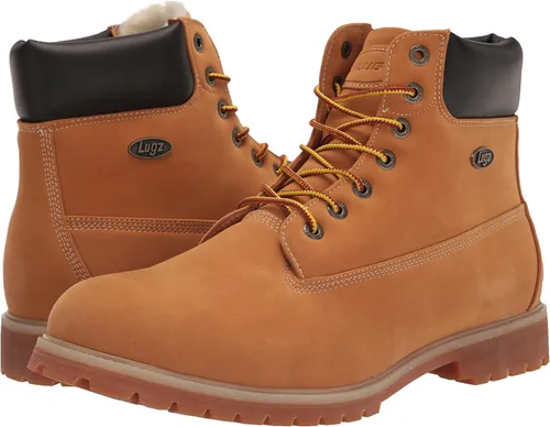 Miniatura 7 de Lugz Mens Convoy Lace Up Casual Botas Tobillo - Negro