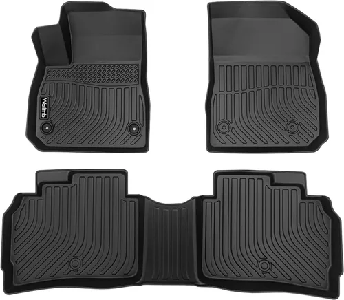 Miniatura 38 de Tapetes de piso para todo clima y forro de carga con respaldo para Chevrolet Suburban de 7 asientos 2021-2025 / GMC Yukon XL de 7 asientos