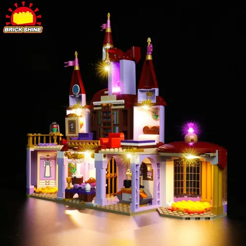 Miniatura 4 de Kit de luces para Belle and The Beast's Castle 43196 (juego de modelos no incluidos) (clásico)