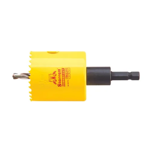 Miniatura 48 de Starrett DCH0136-G - Sierra perforadora bimetálica de corte profundo con dientes HSS resistentes a la abrasión - Ideal para cortar metal, acero
