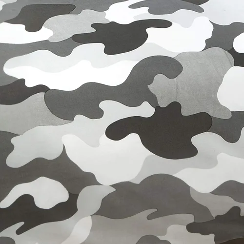 Miniatura 4 de Price Right Home Juego de funda de edredón y funda de almohada reversible de camuflaje militar gris