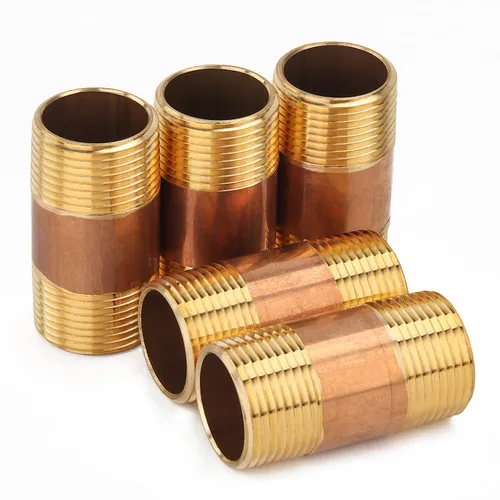 Miniatura 7 de LTWFITTING Tubería de latón para cerrar pezones de 1 pulgada macho NPT (paquete de 5)