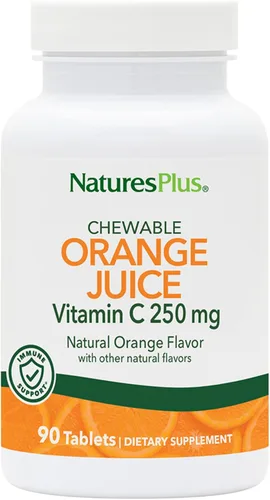 Miniatura 7 de NaturesPlus Jugo de naranja - 60 tabletas masticables - 1000 mg de vitamina C - Suplemento de apoyo inmunológico de alta potencia, antioxidante