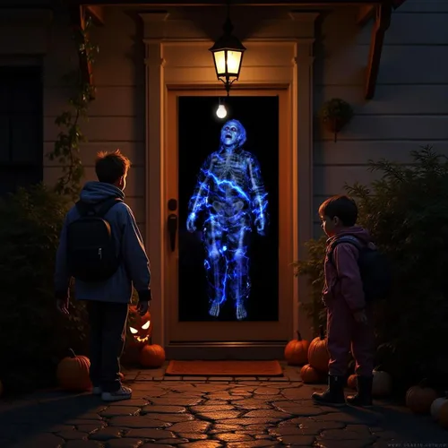 Miniatura 3 de AtmosFX® Spooky Halloween Hollusion Vol 1 Decoración digital en USB Incluye 8 efectos de video Atmosfx para Hallloween