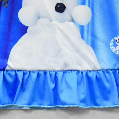 Miniatura 4 de WNQY Girls Princess Dress Toddler Cartoon Short Sleeve Casual Shirtdress
