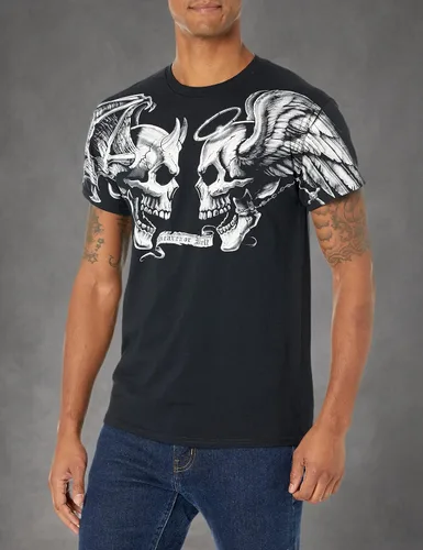 Miniatura 7 de Liquid Blue Camiseta Good and Evil de talla grande para hombre