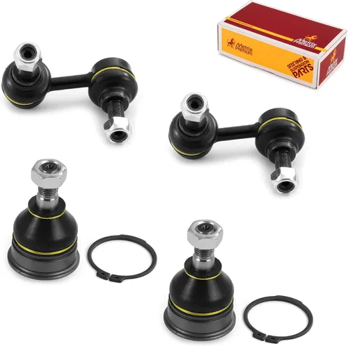 Miniatura 76 de Metrix Premium Chassis Parts - Juego de 4 piezas de articulación de rótula superior y barra estabilizadora delantera para Ford Ranger RWD 1998-2011
