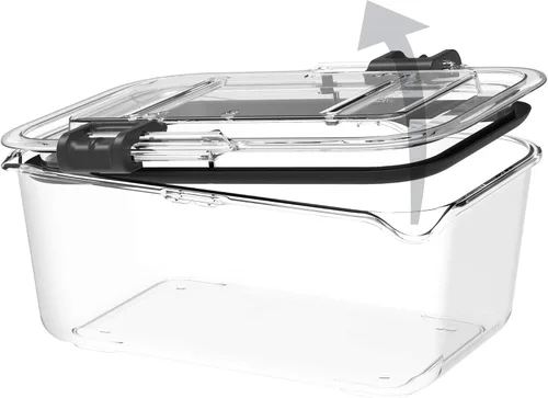 Miniatura 5 de Prepara Latchlok Contenedor de almacenamiento de alimentos de Tritan, 13 tazas, transparente