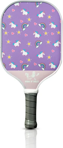 Miniatura 9 de Dink N' Dilly Pickleball Paddle USAPA Approved Lightweight with Cushion Grip, Ideal for All Skill Levels, Premium Quality Paddle and Balls for 2