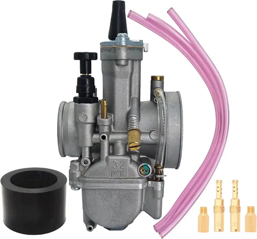 Miniatura 6 de Carburador Universal PWK de 28mm Compatible con Jet de Potencia para Motores de 75cc a 200cc, para todo tipo de motocicletas motocross, quads