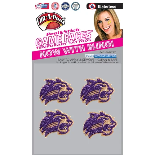 Miniatura 86 de Fan-A-Peel Tatuajes temporales sin agua del estado de Florida, hipoalergénicos, para despegar y pegar, tatuajes temporales impermeables, con Florida