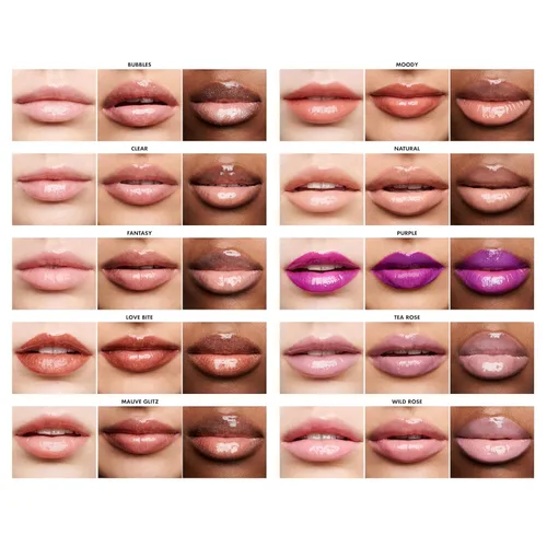 Miniatura 5 de e.l.f. Laca de labios, brillo labial hidratante, ultra brillo no pegajoso con vitamina A y E, vegano y libre de crueldad, cereza negra