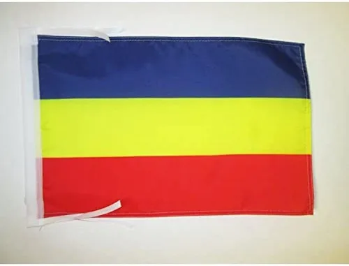 Miniatura 978 de Bandera de México AZ FLAG, 45.7 x 30.5 cm, con cordones - Pequeñas banderas mexicanas de 30 x 45 cm - Bandera de 45.7 x 30.5 cm