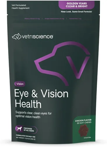 Miniatura 6 de VetriScience Senior Healthy Hip & Joint Soft Chews, GlycoFlex Glucosamina, mejillón de labios verdes y suplemento para articulaciones de carnitina